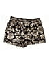 Say What? 100% Nylon Floral Gold Shorts Size 2X - photo 2