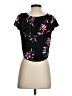 Unbranded Black Short Sleeve Blouse Size XS - photo 2