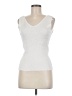 Assorted Brands White Ivory Sleeveless T-Shirt Size M - photo 1