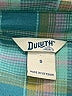 Duluth Trading Co. Plaid Teal Short Sleeve Button-Down Shirt Size S - photo 7