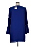 Kaari Blue 100% Polyester Solid Blue Casual Dress Size XL - photo 2