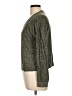 Thread & Supply Animal Print Green Pullover Sweater Size L - photo 5