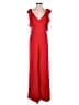Halston Heritage Red Jumpsuit Size 2 - photo 1