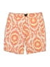 J.Crew Paisley Orange Shorts Size 6 - photo 1