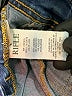 Rifle Jeans 100% Cotton Graphic Blue Jeans Size 10 - photo 5