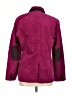 Lands' End 100% Cotton Purple Blazer Size M - photo 2