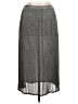 Sugarhill Brighton 100% Polyester Chevron-herringbone Gray Casual Skirt Size 10 - photo 1