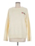 Unbranded 100% Polyester Ivory Pullover Sweater Size M - photo 1