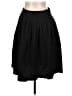 Unbranded Solid Black Casual Skirt Size L - photo 2
