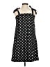 J.Crew Polka Dots Black Casual Dress Size 6 - photo 1