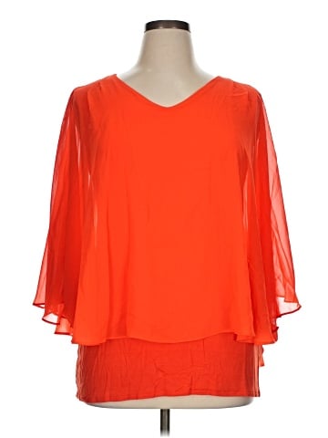 Joseph A. 3/4 Sleeve Blouse (view 1)