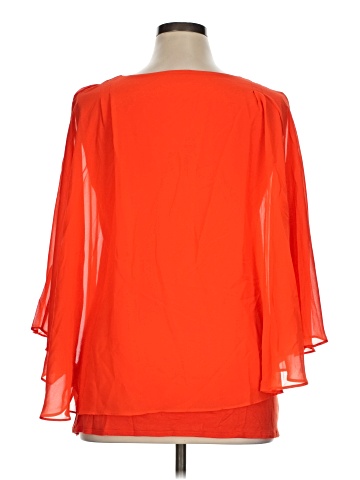 Joseph A. 3/4 Sleeve Blouse (view 2)