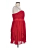 XOXO 100% Polyester Hearts Red Cocktail Dress Size 11 - 12 - photo 4