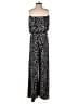 Ariella Graphic Black Jumpsuit Size S - photo 2