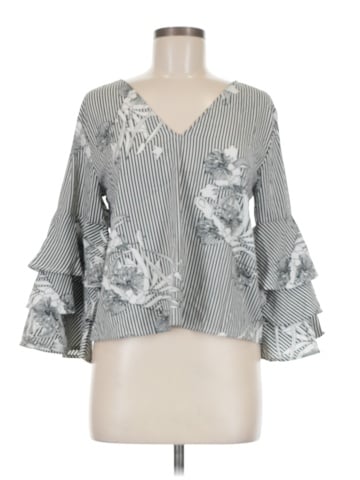 Style Envy 3/4 Sleeve Blouse (view 1)