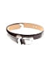 Assorted Brands 100% Leather Burgundy Brown Leather Belt Size S - photo 1