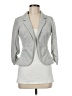 Candie's Chevron-herringbone Gray Blazer Size M - photo 1