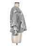 Style Envy Gray 3/4 Sleeve Blouse Size M - photo 4