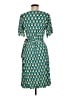 Max Studio Print Teal Cocktail Dress Size M - photo 2