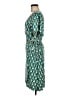 Max Studio Print Teal Cocktail Dress Size M - photo 5