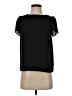 J. by J.Crew 100% Polyester Black Short Sleeve Top Size 00 - photo 1
