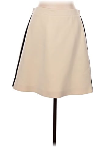 Burberry Wool Silk-Blend Tuxedo stripe mini skirt (view 1)