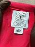 CeCe 100% Polyester Print Black Casual Dress Size 12 - photo 7