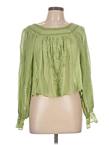 Free People 3/4 Sleeve Blouse (view 1)