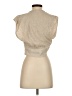 Zara Tan Sleeveless Blouse Size S - photo 2
