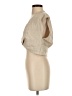 Zara Tan Sleeveless Blouse Size S - photo 5