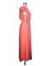 Babaton 100% Polyester Orange Casual Dress Size 10 - photo 4