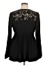 Torrid Black Long Sleeve Blouse Size 1X Plus (1) - photo 2