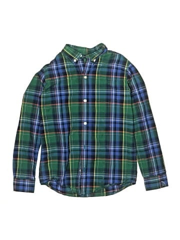 Janie and Jack Long Sleeve Button-Down Shirt (view 1)