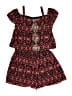 Justice 100% Viscose Red Dress Size 16 - photo 1