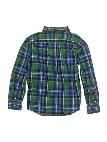 Janie and Jack Long Sleeve Button-Down Shirt (view 2)