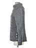 Talbots 100% Cotton Tweed Gray Turtleneck Sweater Size S - photo 5
