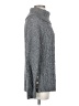 Talbots 100% Cotton Tweed Gray Turtleneck Sweater Size S - photo 4