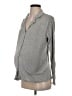 Gap Body Gray Long Sleeve Top Size Sm Maternity - photo 1