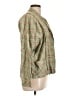 Cotélac Plaid Green Long Sleeve Blouse Size Lg (3) - photo 4