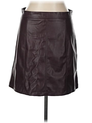Banana Republic Factory Store Faux Leather Skirt (view 1)