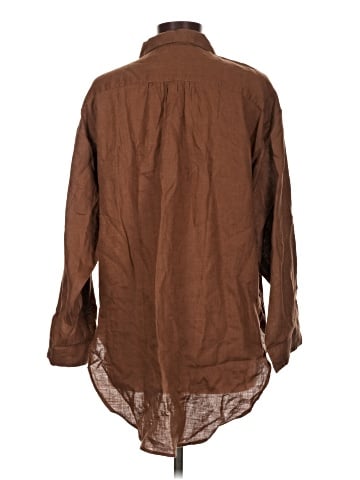 Lands' End Long Sleeve Button-Down Shirt (view 2)