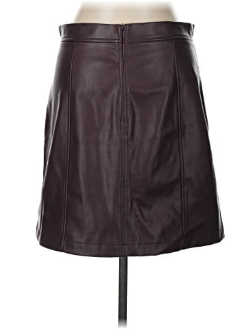Banana Republic Factory Store Faux Leather Skirt (view 2)