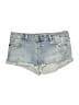 T Five Denim Blue Denim Shorts Size 7 - photo 1