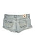 T Five Denim Blue Denim Shorts Size 7 - photo 2