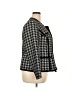 Kasper 100% Polyester Houndstooth Black Jacket Size 18 - photo 4