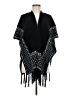 Just Jamie 100% Acrylic Black Poncho One size - photo 1