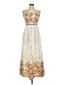 Shein 100% Polyester Floral Ivory Cocktail Dress Size L - photo 1