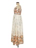 Shein 100% Polyester Floral Ivory Cocktail Dress Size L - photo 5
