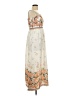 Shein 100% Polyester Floral Ivory Cocktail Dress Size L - photo 4