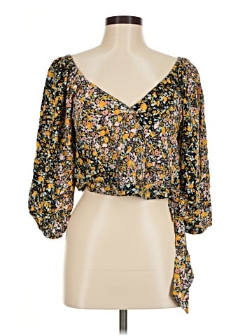 BCBGeneration 3/4 Sleeve Blouse (view 1)